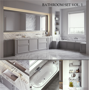 ORIGINE Aeterna Bathroom set (vray GGX, corona PBR)